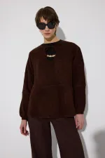 ÖNDEN BAĞLAMALI TRİKO KAZAK