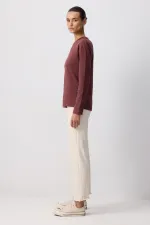 T-shirt à manches longues 100% coton