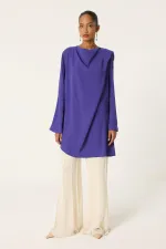 DRAPELİ KREP TUNİK