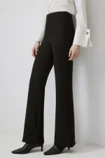 SLIT DETAIL CREPE PANTS SLIT DETAIL CREPE PANTS