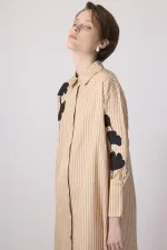 EMBROIDERED SHIRT DRESS EMBROIDERED SHIRT DRESS