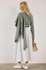 PULL À COL ÉCHARPE