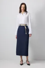 JUPE À GRANDES POCHES