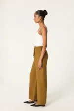 PANTALON EN MODAL AVEC TAILLE ÉLASTIQUE