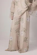 DESENLİ ŞİFON PANTOLON TUNİK TAKIM