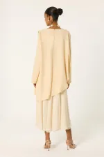 DRAPELİ KREP TUNİK