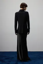 STEEL SHIRT WITH METAL BUTTONS STEEL SHIRT WITH METAL BUTTONS