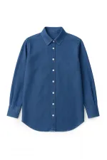 CHEMISE EFFET DENIM