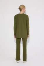 ÇIT ÇIT DETAYLI TUNİK PANTOLON TAKIM