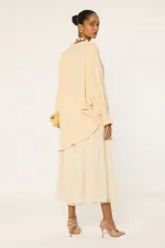 DRAPELİ KREP TUNİK