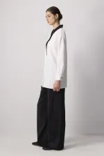 CROSS-BREASTED BREAST KIMONO