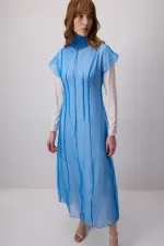 ROBE DEUX PIÈCES EN ORGANZA TRICOTÉE