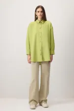 OVERSIZE CREPE SHIRT