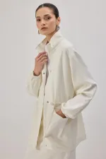 STAND COLLAR ZIP-UP JACKET