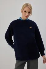 PELUŞ SWEATSHIRT