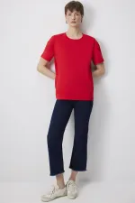 T-SHIRT À MANCHES COURTES 100% COTON