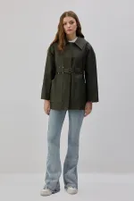 WAXED FINISHED BELTED JACKET WAXED FINISHED BELTED JACKET