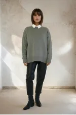 PULL OVERSize DE COULEUR UNI