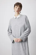 ROBE EN MAILLE OVERSIZE