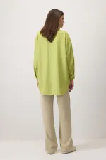 OVERSIZE CREPE SHIRT
