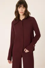 ENSEMBLE CHEMISE ET PANTALON AVEC CEINTURE