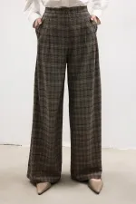 PİLELİ EKOSE PANTOLON