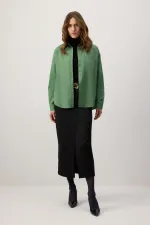 TEK CEPLİ OVERSIZE GÖMLEK