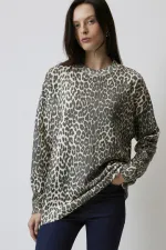 PATTERNED KNITTED TUNIC