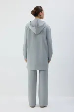 FERMUARLI KAPÜŞONLU CEKET