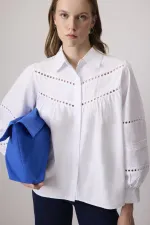 SHIRT WITH DRESS DETAIL