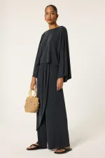 ÖRME ŞALVAR PANTOLON TAKIM