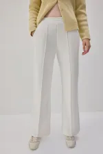 RIBBED KNIT TRACKSUIT WITH ELASTIC WAISTBAND