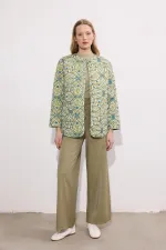 VESTE MATELASSÉE À MOTIFS