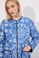 VESTE MATELASSÉE À MOTIFS