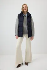ZIPPED PUFFER VEST ZIPPED PUFFER VEST