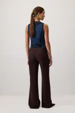 NAKIŞLI DENIM YELEK