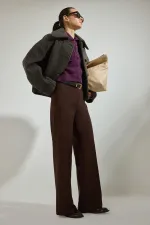 HIGH WAISTED WIDE-LEG PANTS HIGH WAISTED WIDE-LEG PANTS