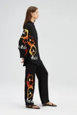 CHEMISE EN VISCOSE BRODÉE