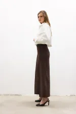 RIBBED PALAZZO TROUSERS RIBBED PALAZZO TROUSERS