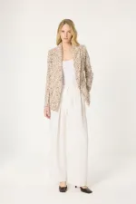 PATTERNED BLAZER JACKET