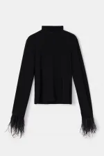 BODY AVEC DÉTAILS D'AUTRUCHE