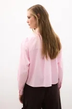 ÇİZGİLİ KISA GÖMLEK