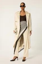STRAIGHT FIT CREPE PANTS STRAIGHT FIT CREPE PANTS