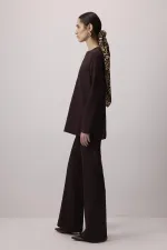 CREPE TUNIC WITH POCKETS CREPE TUNIC WITH POCKETS