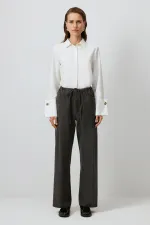 LACE-UP RELAX FIT PANTS