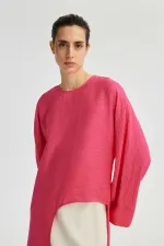 LONG TUNIC WITH FRONT SLIT