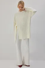 YANDAN BAĞLAMALI TRİKO TUNİK