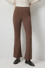 SPANISH-STYLE KNITTED TROUSERS