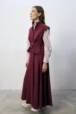 100% COTTON VEST AND SKIRT SET