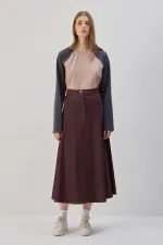 RAGLAN SLEEVE SHORT SWEATSHIRT